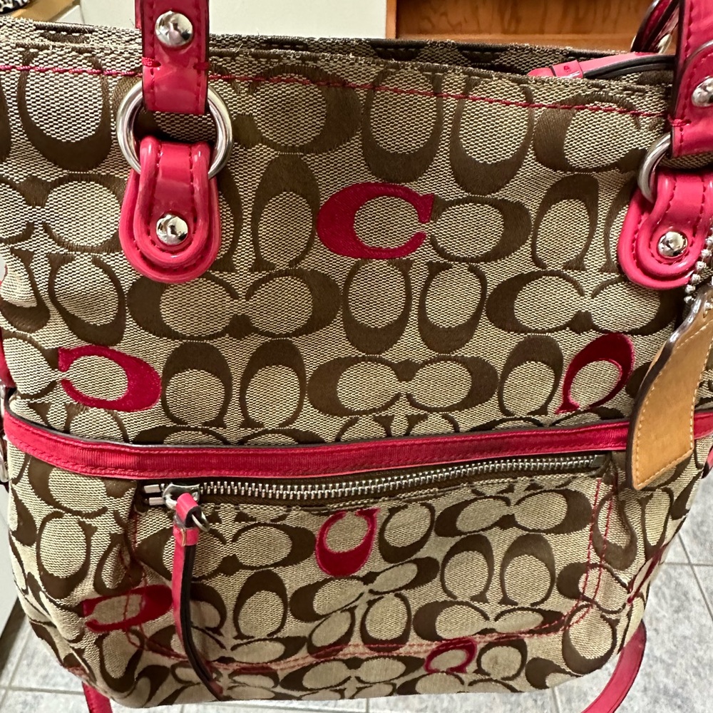 Coach crossbody bag with wristlet wallet